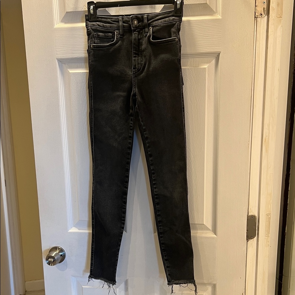 We The Free Black High-Rise Skinny Jeans